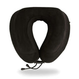 Cabeau Evolution Classic 100% Memory Foam Travel Neck Pillow for Airplanes and Travel, 360-Degree Support, Midnight