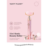 Vanity Planet 3-in-1 Sonic Beauty Face Roller