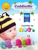 CuddlesMe Pacifier with Detachable Plush ABC Learning Caterpillar