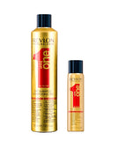Revlon Professional Uniq One Dry Shampoo Duo Pack 10.1 oz + Travel Size 2.5 oz