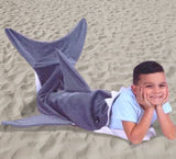 Discovery Shark Week 2-in-1 Soft Absorbent Beach Blanket / Towel 22.5" x 55"