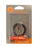 (2 Pack) UST Transparent Waypoint Compass with Magnifying Glass and Scales