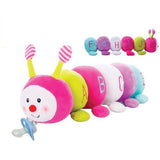 CuddlesMe Pacifier with Detachable Plush ABC Learning Caterpillar