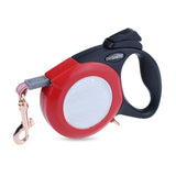 DOGNESS Reflective Retractable Dog Leash, One Button Brake & Lock Anti-Slip Hand,  UpTo 90 lbs, Length 16 ft, Large