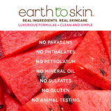 Earth to Skin Super Fruits Watermelon Hydrating Juicy Face Serum, 2 fl oz