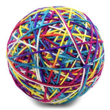 Categories Knitty Kitty Large Multi-Color Yarn Ball Cat Toy with Rattle