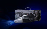 Car Vacuum Cleaner, GSSUSA High Power Portable Vacuum Cleaner with Reusable 2 Pcs Steel HEPA Filter, Wet and Dry Use, LED Light