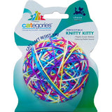 Categories Knitty Kitty Large Multi-Color Yarn Ball Cat Toy with Rattle