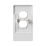 Westek USB Cover Classic Duplex Outlet USB Charging Wall Plate White