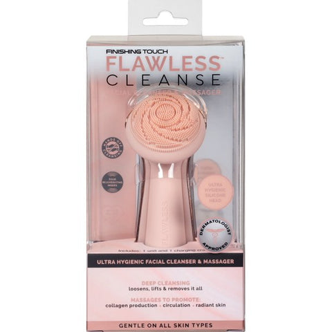 Finishing Touch Flawless Cleanse Silicone Facial Scrubber and Cleanser