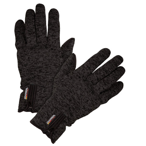 Grabber Heated Sweater Fleece Gloves with Grabber Warmers, Large/X-Large