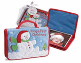 Baby's First Christmas Soft Photo Album Holds 12 - 4 x 6 photos