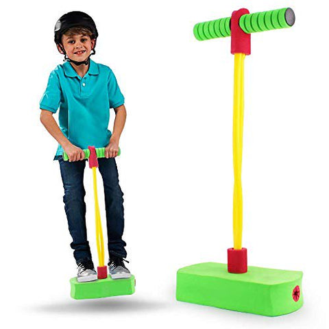 Foam Pogo Jumper Outdoor or Indoor Toy, Supports up to 250 Pounds