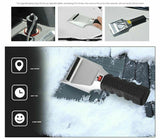 Electric Heated Auto Windshield Ice Scrapers with Squeegee for Cars, Truck or SUV - Powered by 12V Cigarette Socket