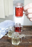 Kikkerland Mason Jar Shot Glasses - Set of 4