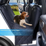 URPOWER Dog Seat Cover 100% Waterproof Pet Seat Cover Hammock 600D Heavy Duty Scratch Proof Nonslip Soft Pet Back Seat Cover