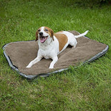 Sport Pet Designs Waterproof Travel Pet Bed, Portable Pet Bed with Zipper, Small, 24"x17"